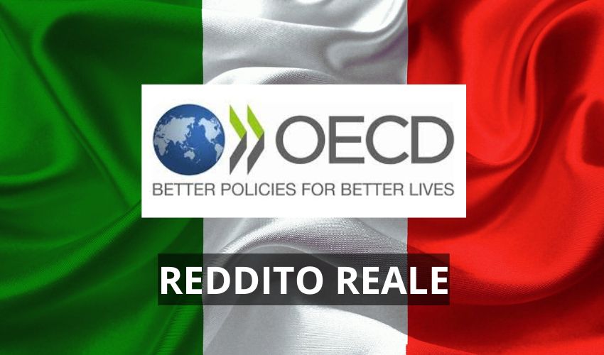 Rapporto OCSE, il reddito degli italiani cresce più dell’inflazione