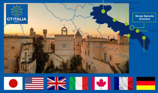 G7 in Puglia: Meloni accoglie i leader mondiali a Borgo Egnazia