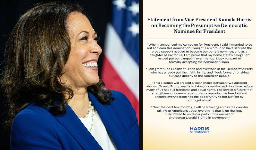 Kamala Harris verso la nomina dem: il sostegno, i fondi e la sfida