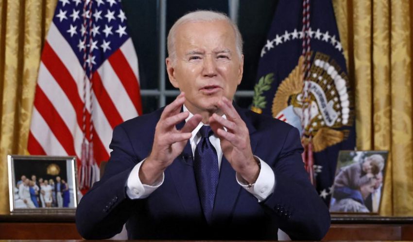 Biden: Hamas e Putin vogliono annientare le democrazie vicine