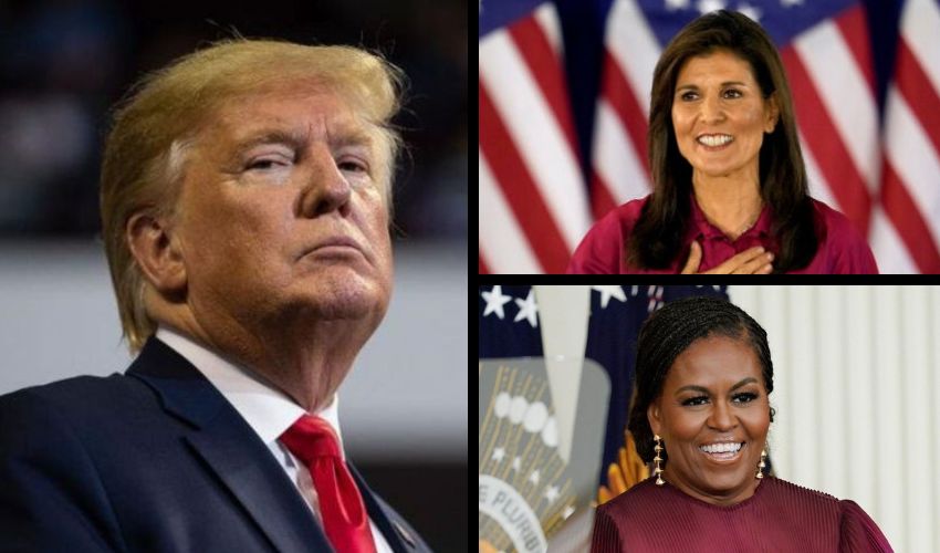 Usa 2024, i due incubi in rosa per Trump: Nikki Haley e Michelle Obama