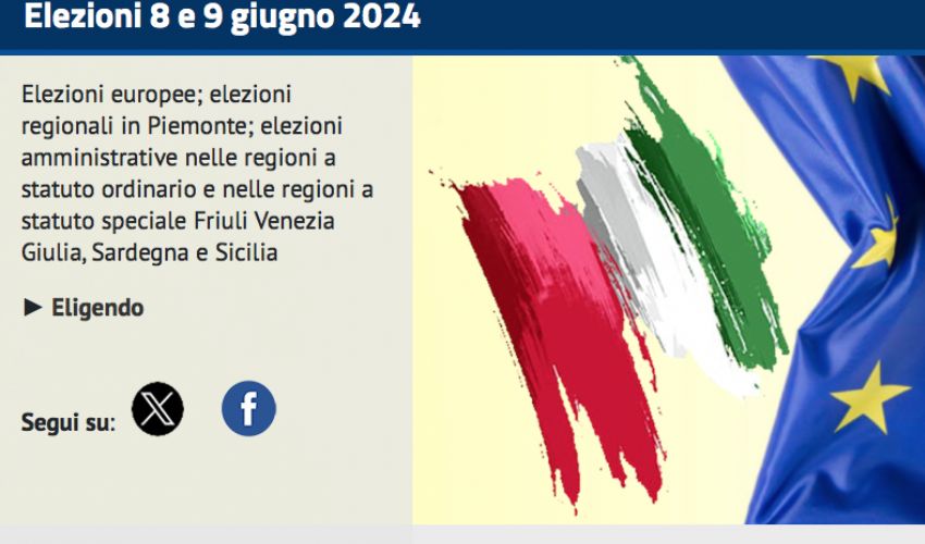 Elezioni Europee, Comunali e Regionali: 8-9 giugno, l’Italia al voto 