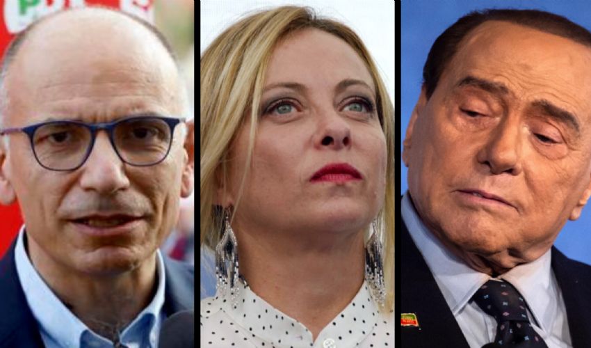 Scontro Letta Meloni E sul nuovo governo è ancora gelo con Berlusconi The Italian Times