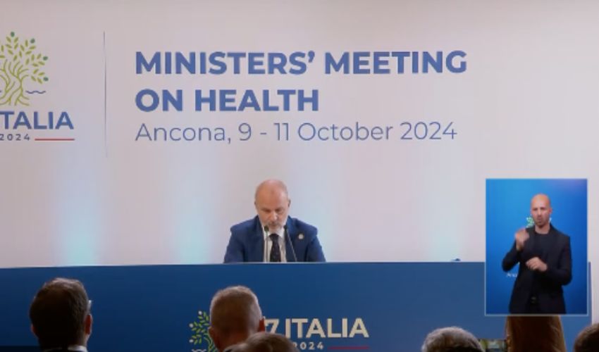 G7 Salute, Schillaci: in manovra piano assunzione medici e infermieri